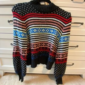 XS American eagle sweater - multicolored